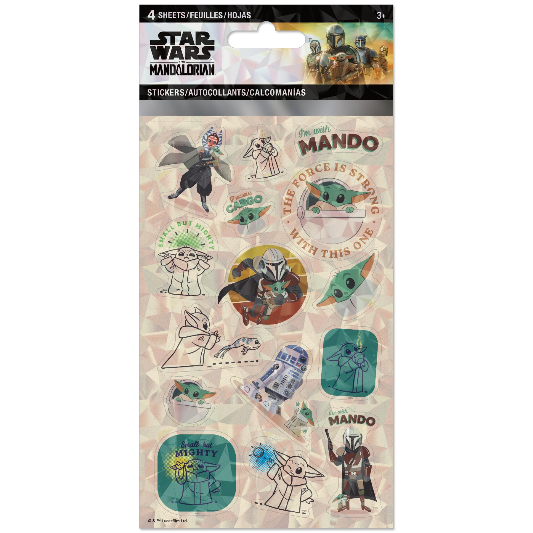 Star Wars: The Mandalorian - New Grogu - Standard Stickers - 4